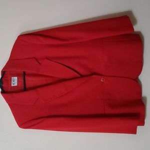 Red Women's Koret Blazer Size 14